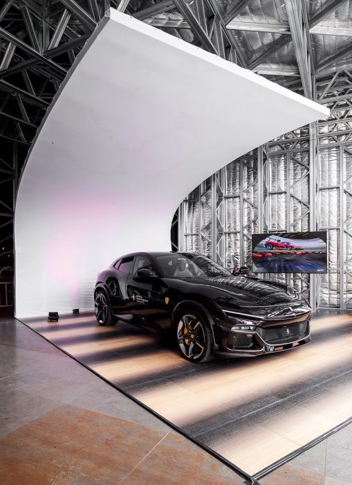 concept box ferrari purosangue e acciaio