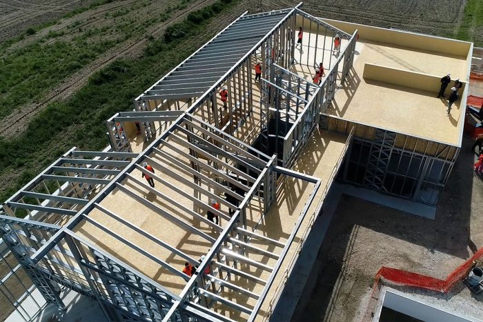 villa con terrazzo di 70mq solario