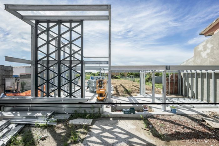 cantiere in acciaio